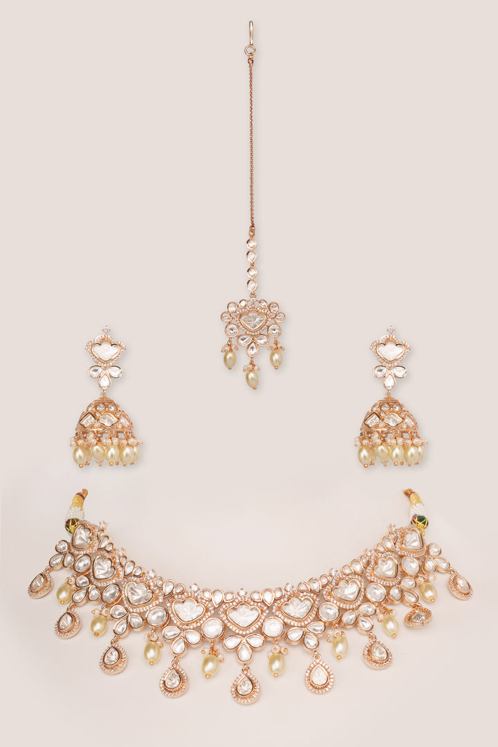 Aanaya Kundan Necklace Set