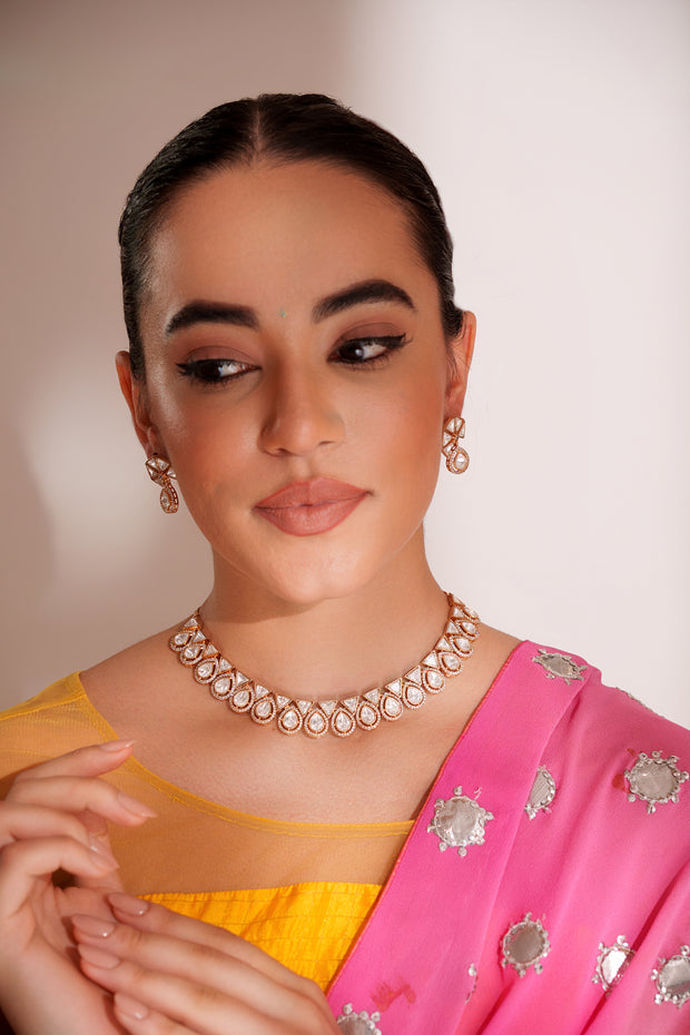 Nayra Kundan Necklace Set