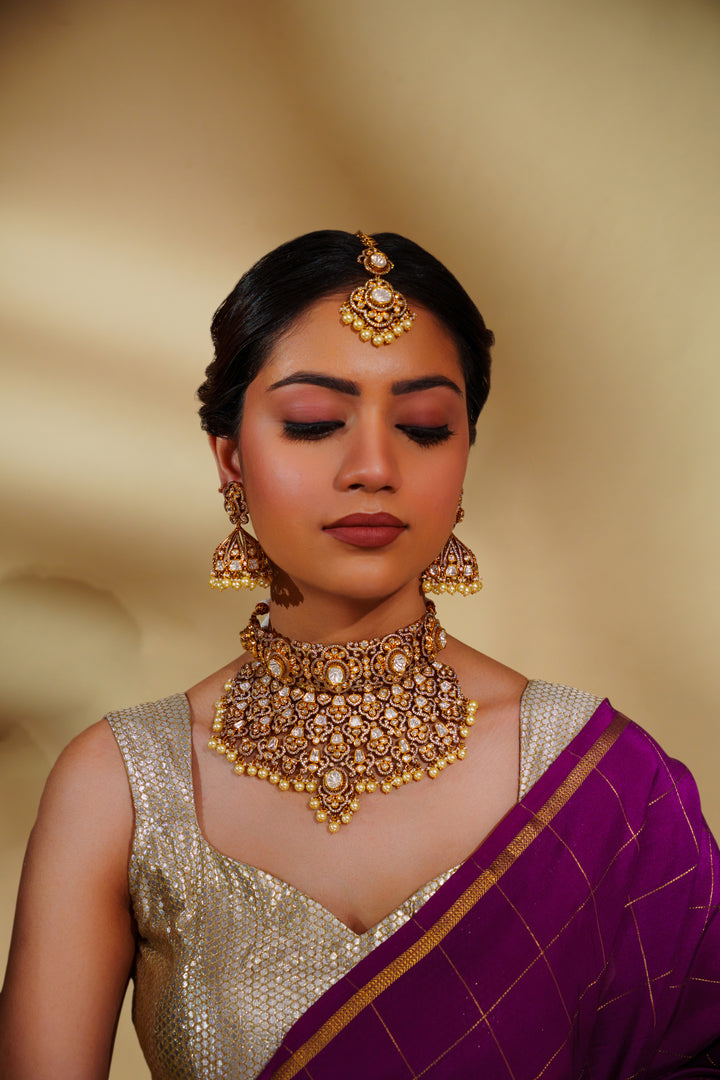Hema Polki Bridal Set