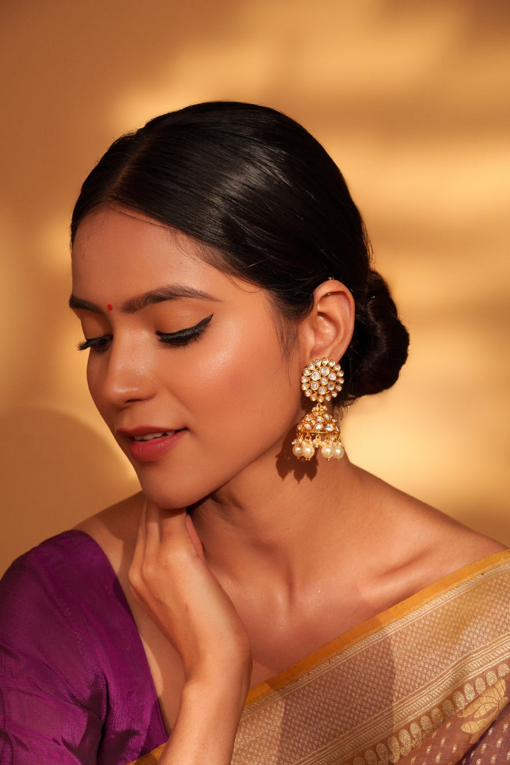 Zeya Kundan Jhumkas