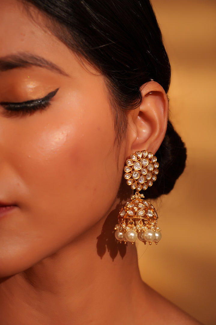 Zeya Kundan Jhumkas