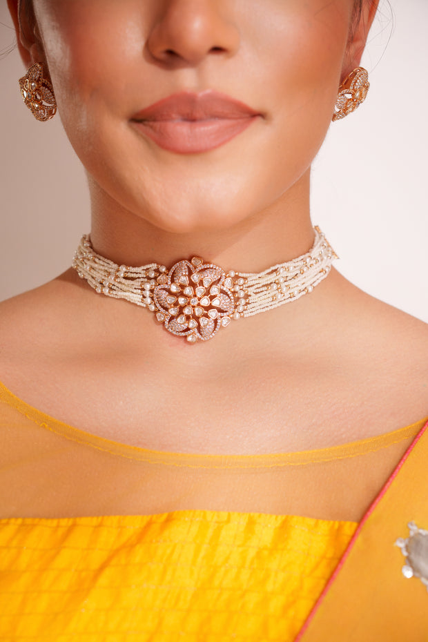 Riyana Kundan Choker Set