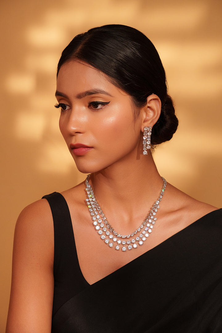 Fenil Diamond Long Set