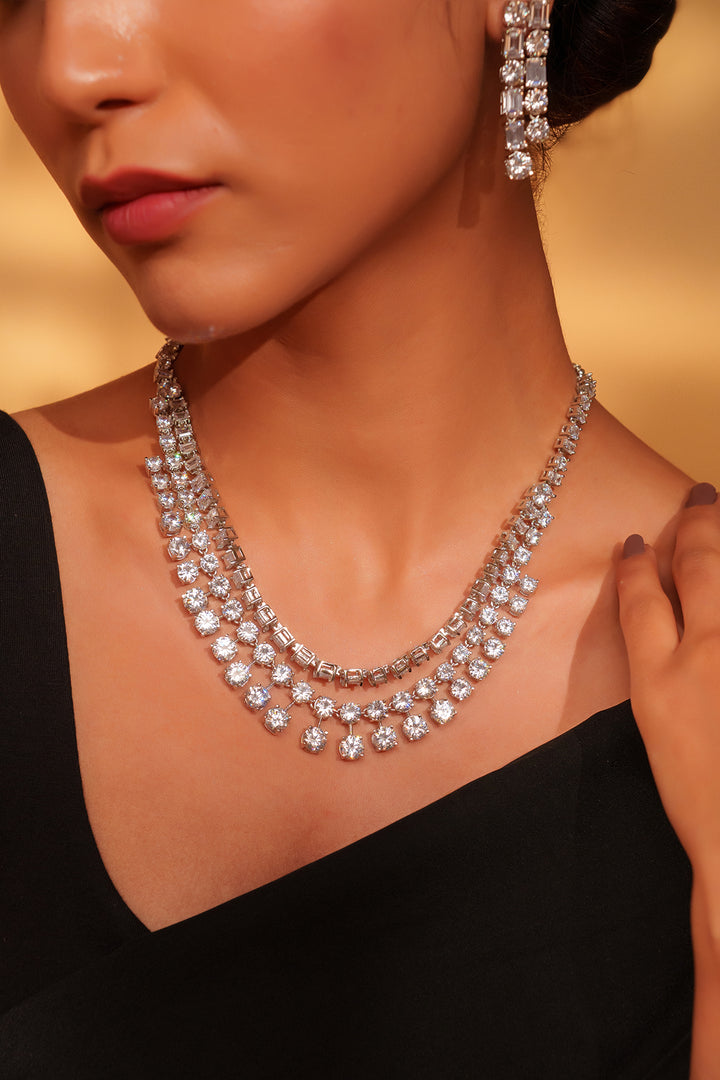 Fenil Diamond Long Set