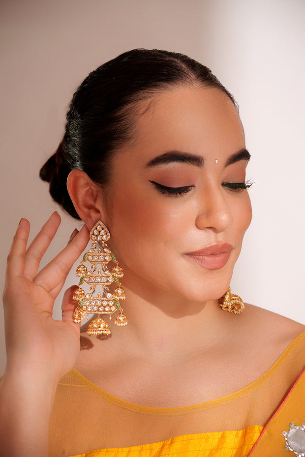 Morani Kundan Earrings