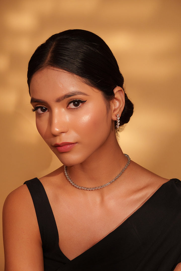 Yahvi Diamond Necklace Set