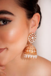 Vyomika Kundan Jhumkis