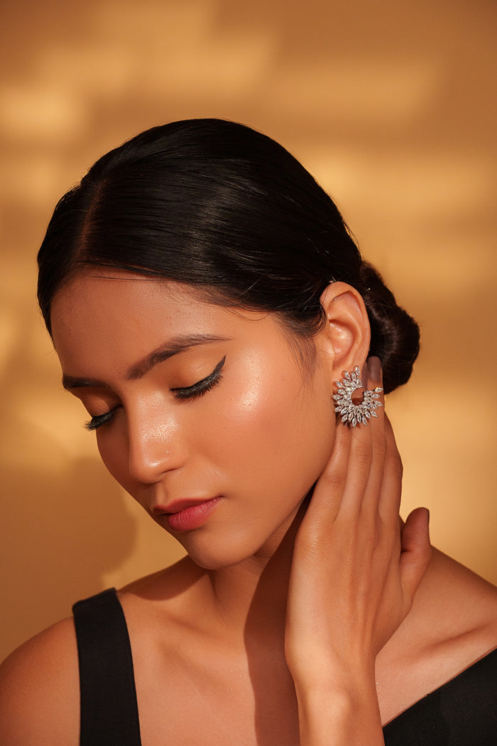 Ramisha Diamond Studs - Zevar by Geeta