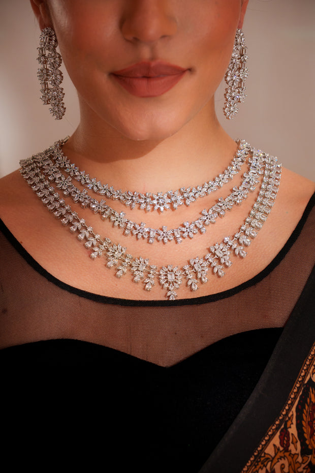 Anekta Multiwear Diamond Necklace Set
