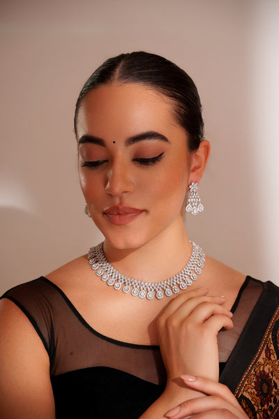 Ekisha Diamond Necklace Set