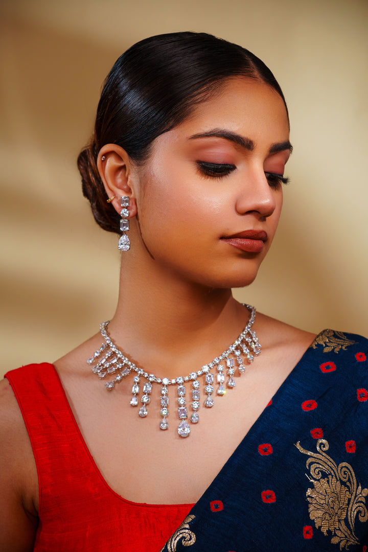 Rashmi Diamond Necklace Set