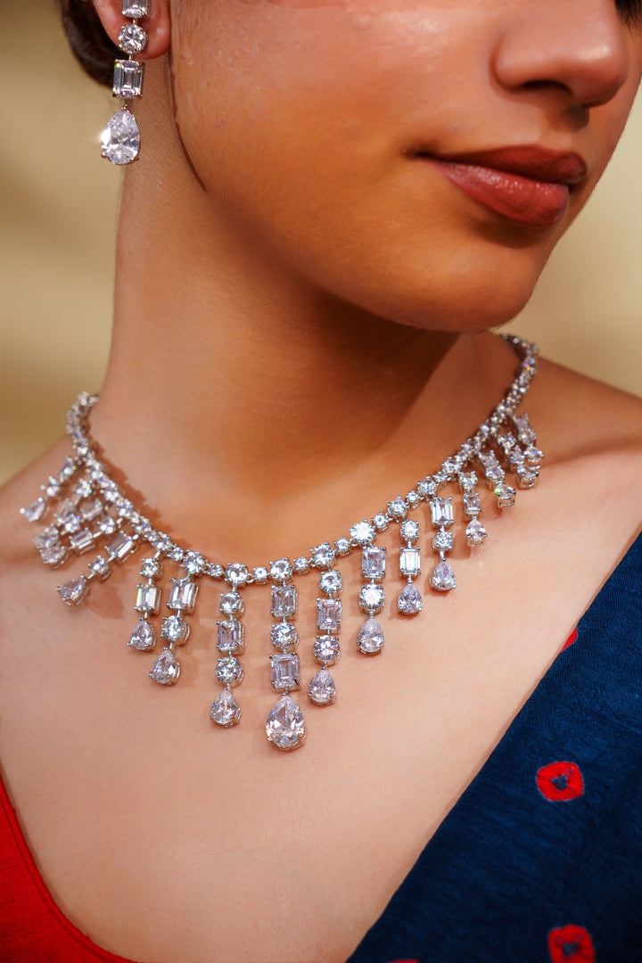 Rashmi Diamond Necklace Set