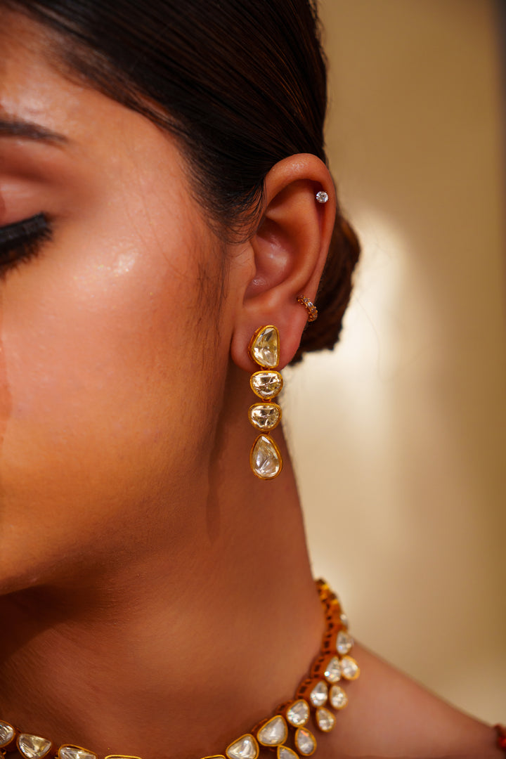 Daksha Moissanite Necklace Set