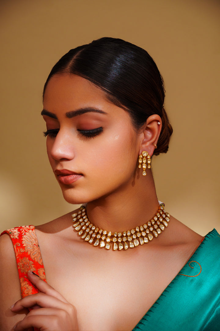 Samriddhi Moissanite Necklace Set