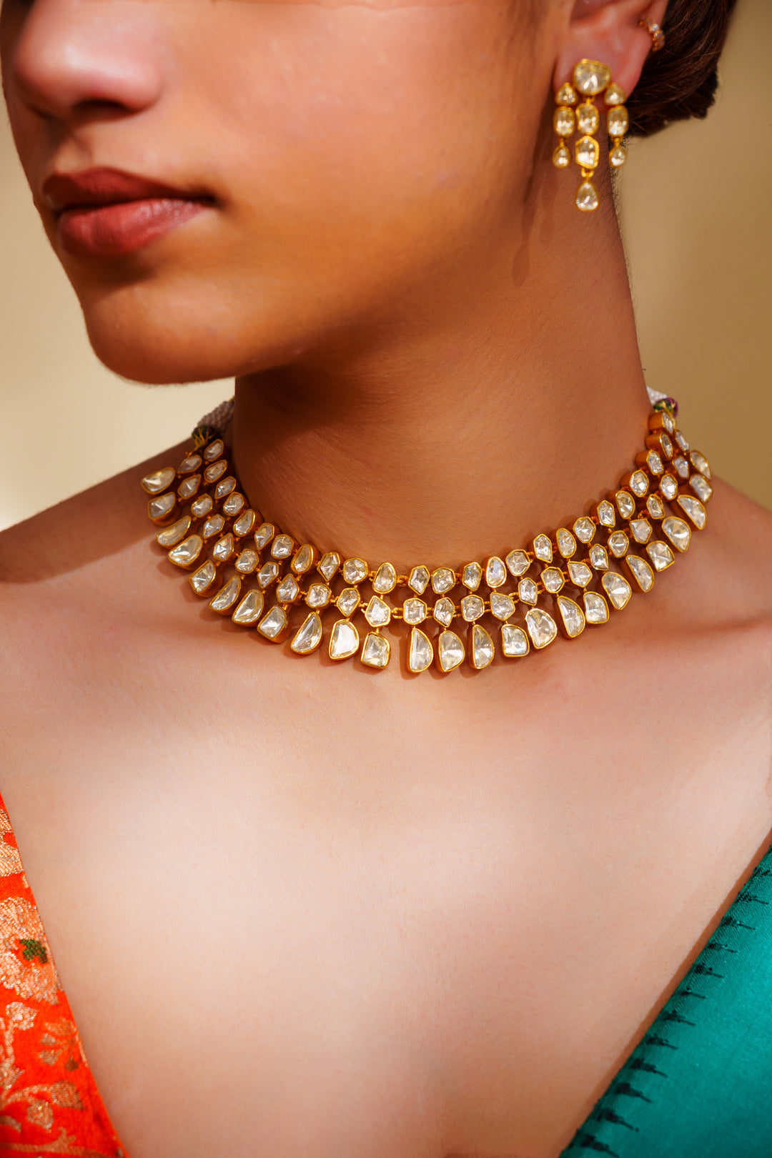 Samriddhi Moissanite Necklace Set