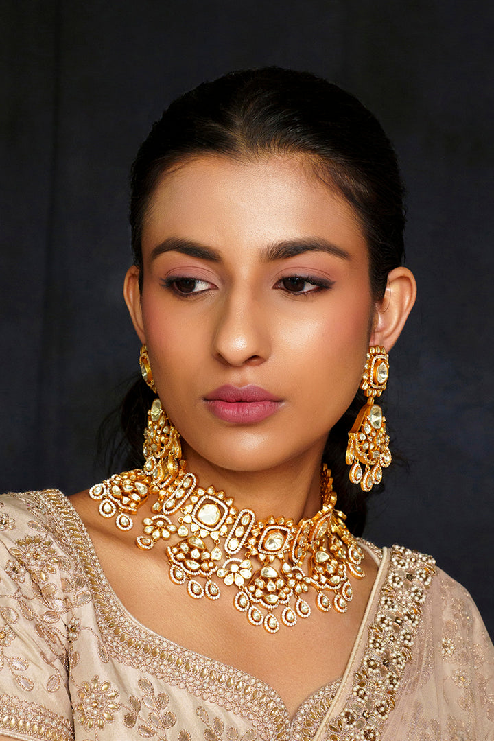 Nivisha Moissanite Bridal Set