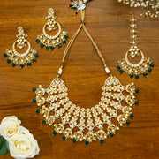 Kundan Bridal Necklace Set zevarbygeeta