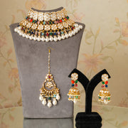 Kundan Bridal Necklace Set zevarbygeeta