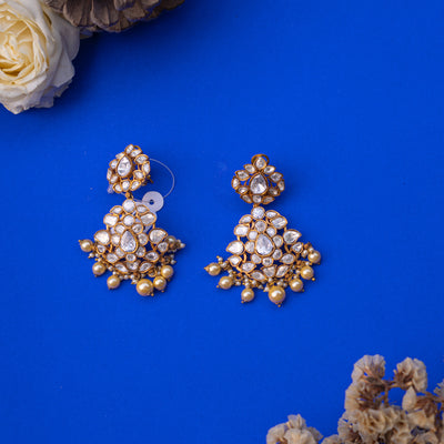 Gargi Kundan Earrings zevarbygeeta