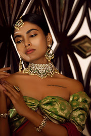 Kundan Necklace Set zevarbygeeta