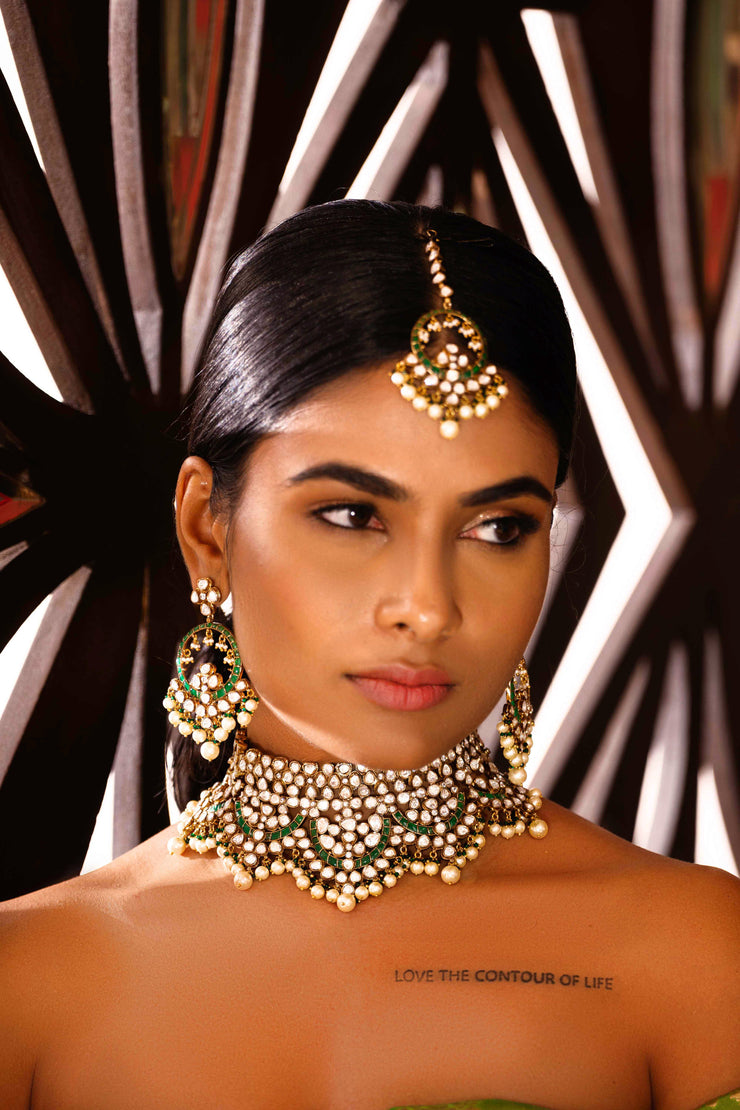 Kundan Necklace Set