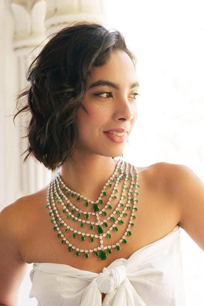 Rama Diamond Necklace set