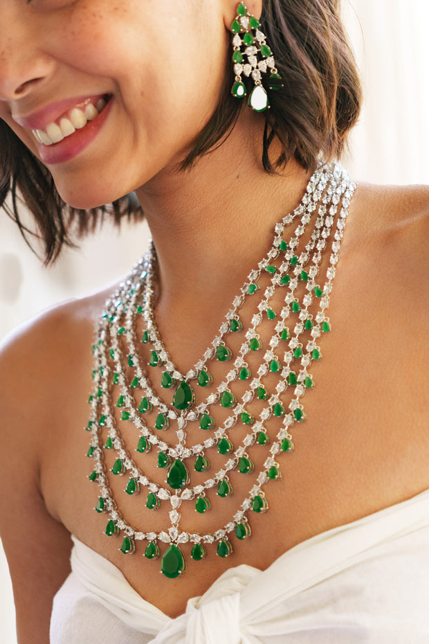 Rama Diamond Necklace set