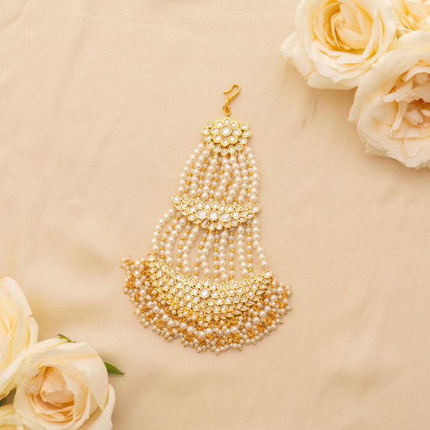 Suchi Pearl String Kundan passa zevarbygeeta