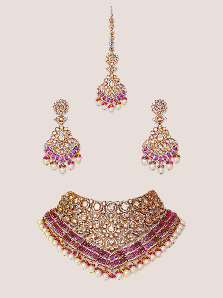Faiza Polki Bridal Set