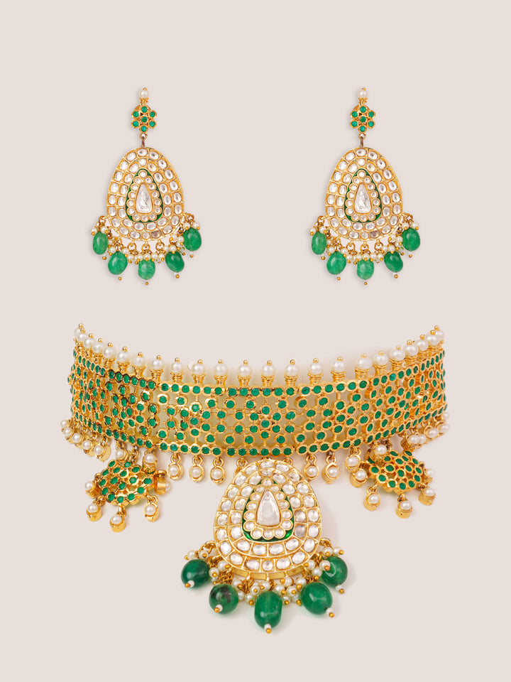 Jhalakaar Kundan Jadau Choker