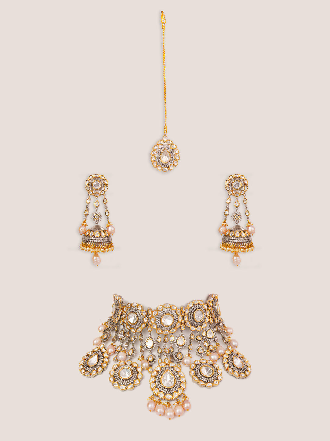 Savaani Polki Kundan Bridal Set