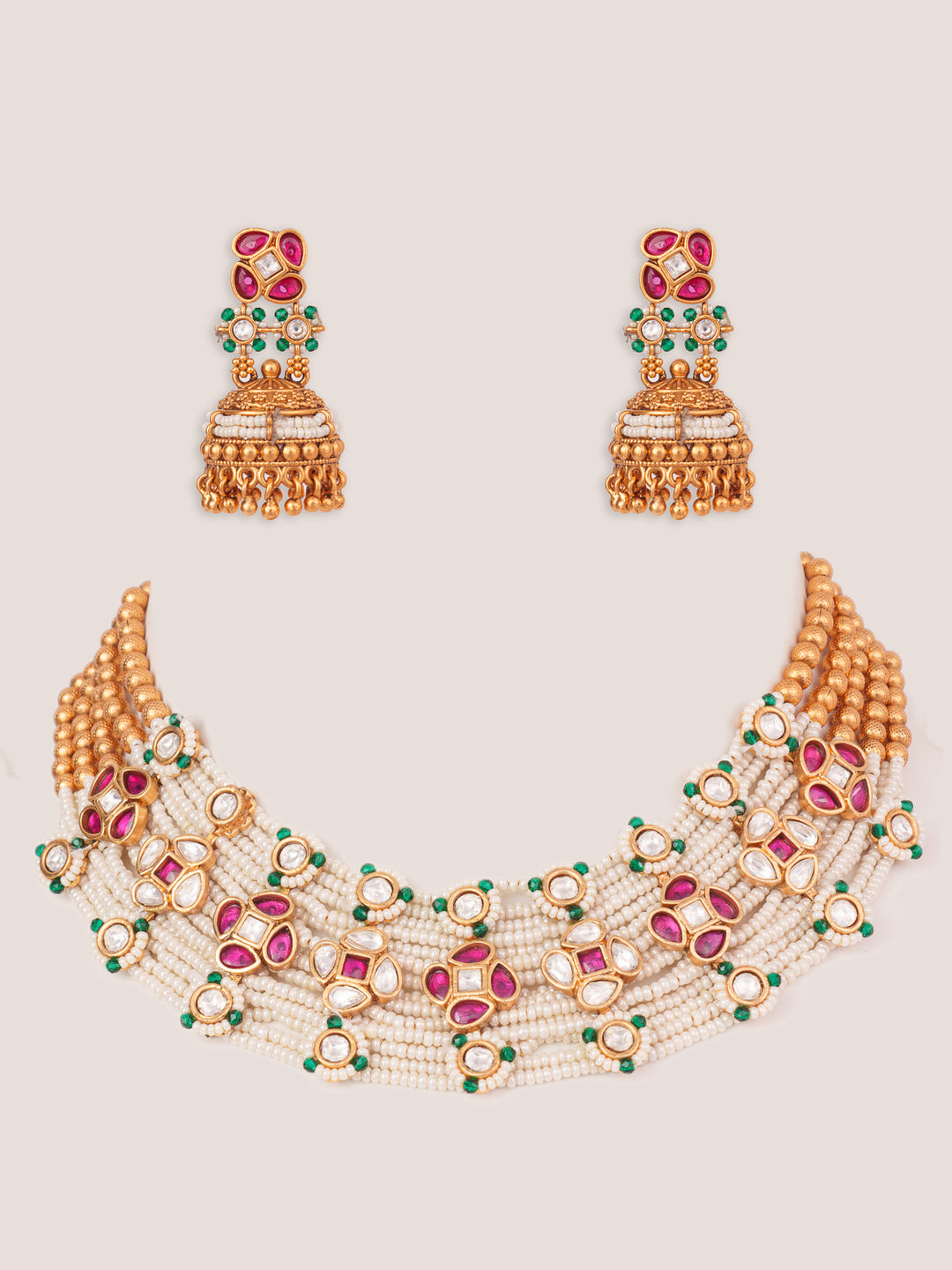 Aahana Kundan Necklace Set