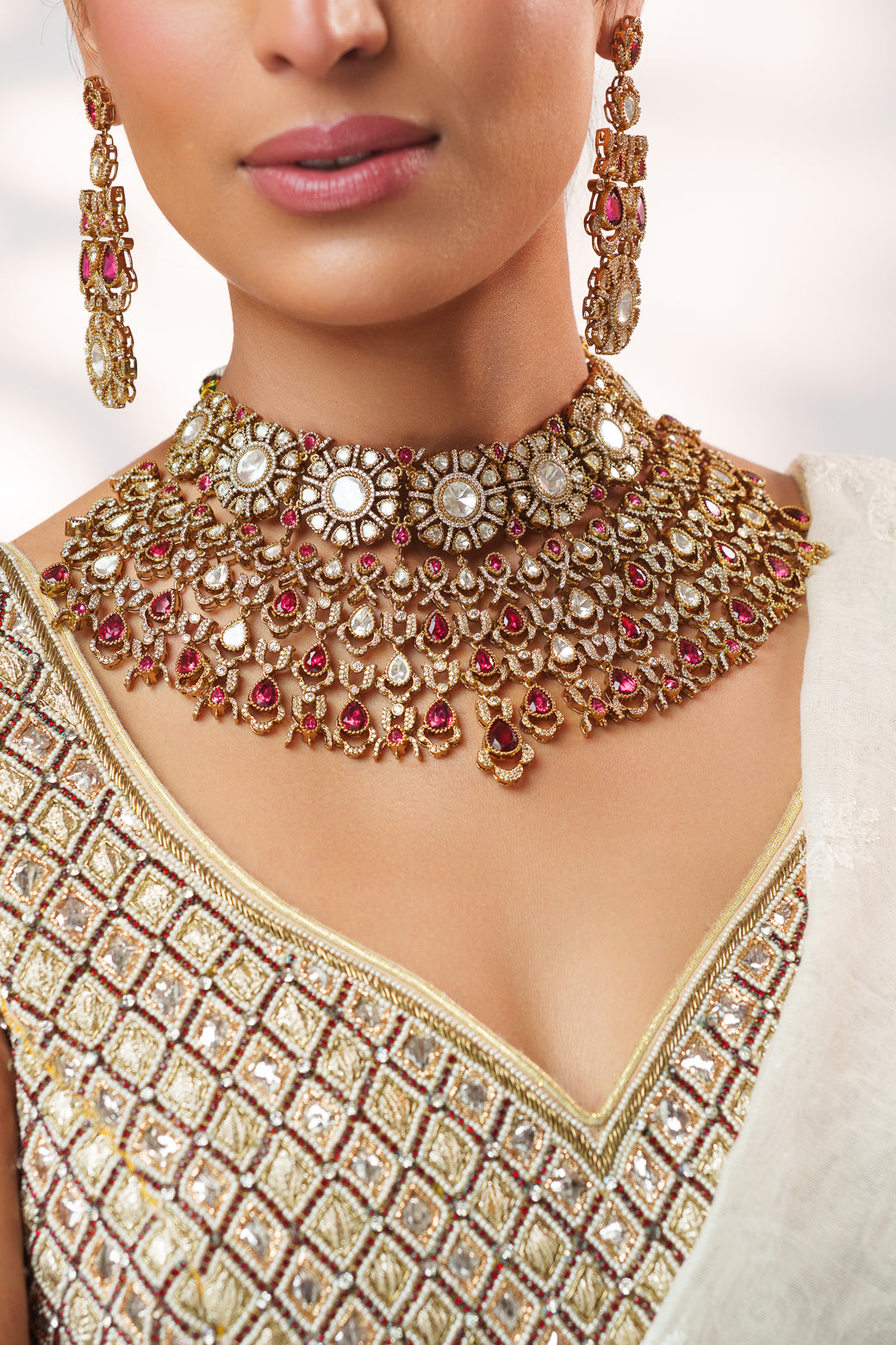 Hridika Polki Bridal Set