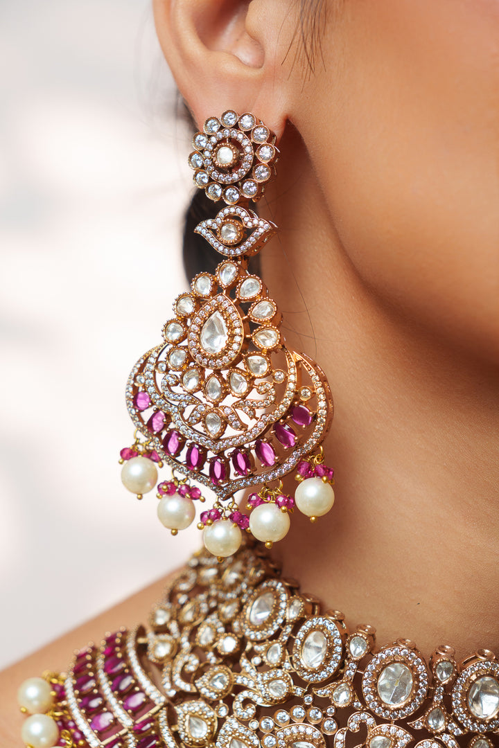 Faiza Polki Bridal Set