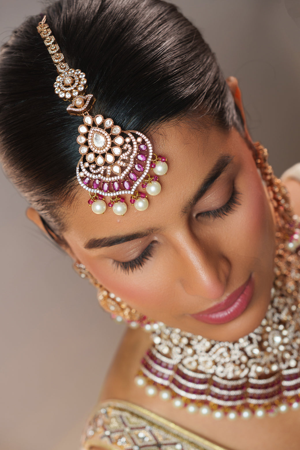 Faiza Polki Bridal Set