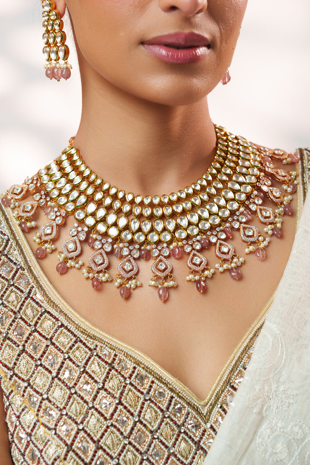Farhana Kundan Bridal Set
