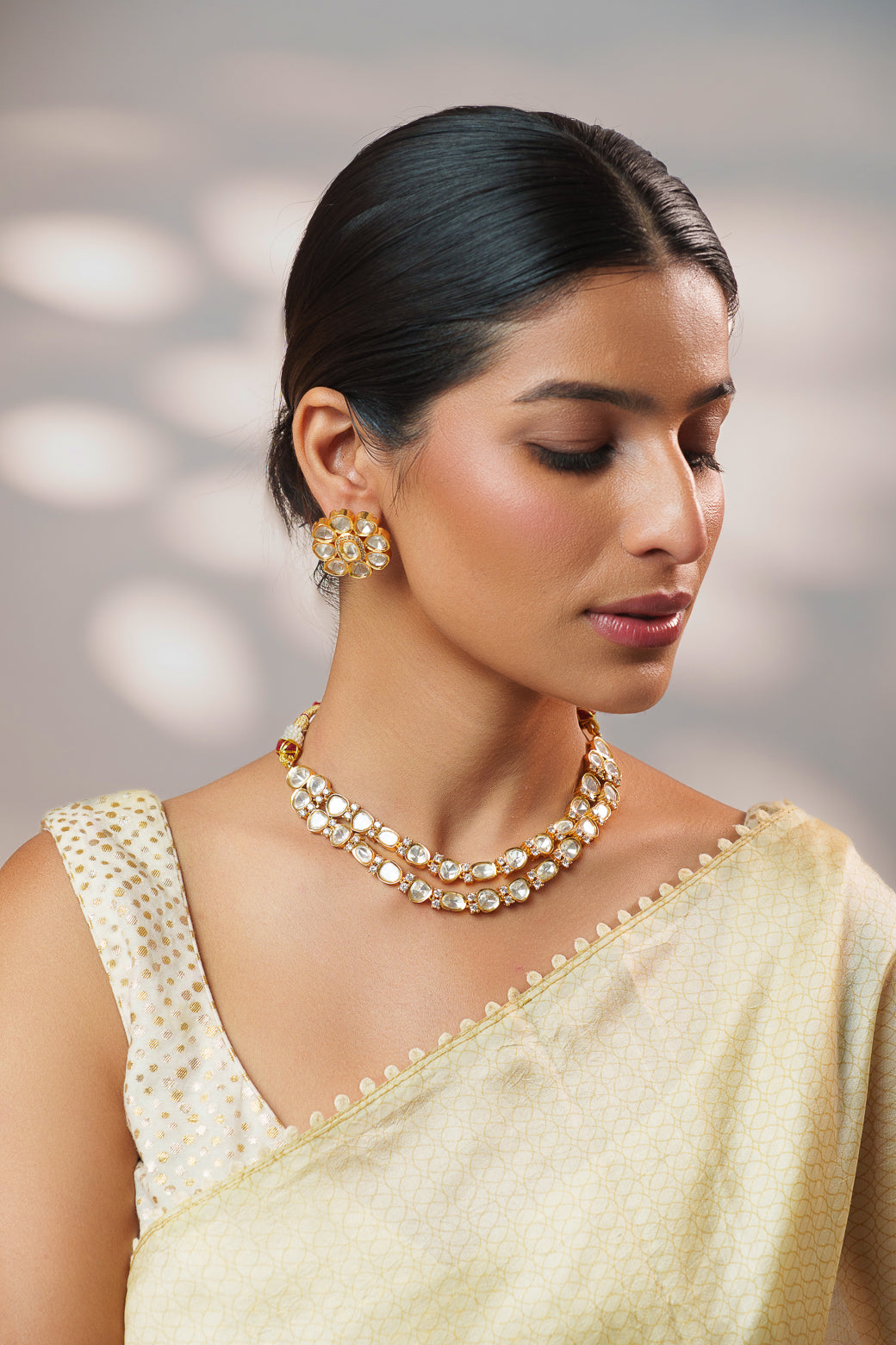 Maayra Kundan Necklace Set