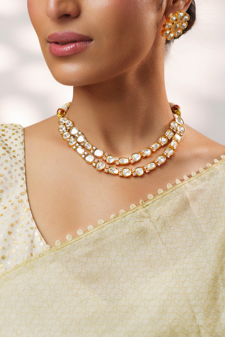 Maayra Kundan Necklace Set