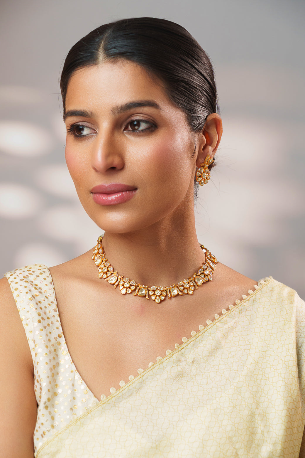 Nayomi Moissanite Necklace Set