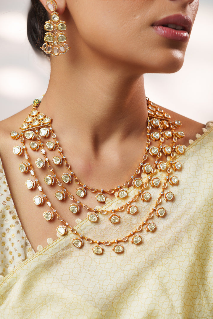 Viyona Moissanite Long Set