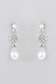 Shaheen Pearl Diamond Necklace set zevarbygeeta