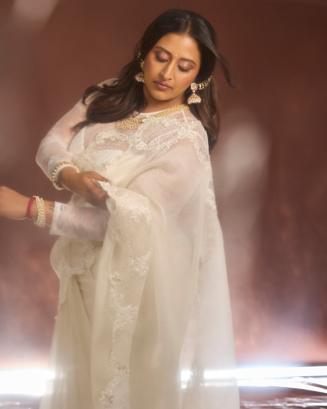 Zina Kundan Earchains