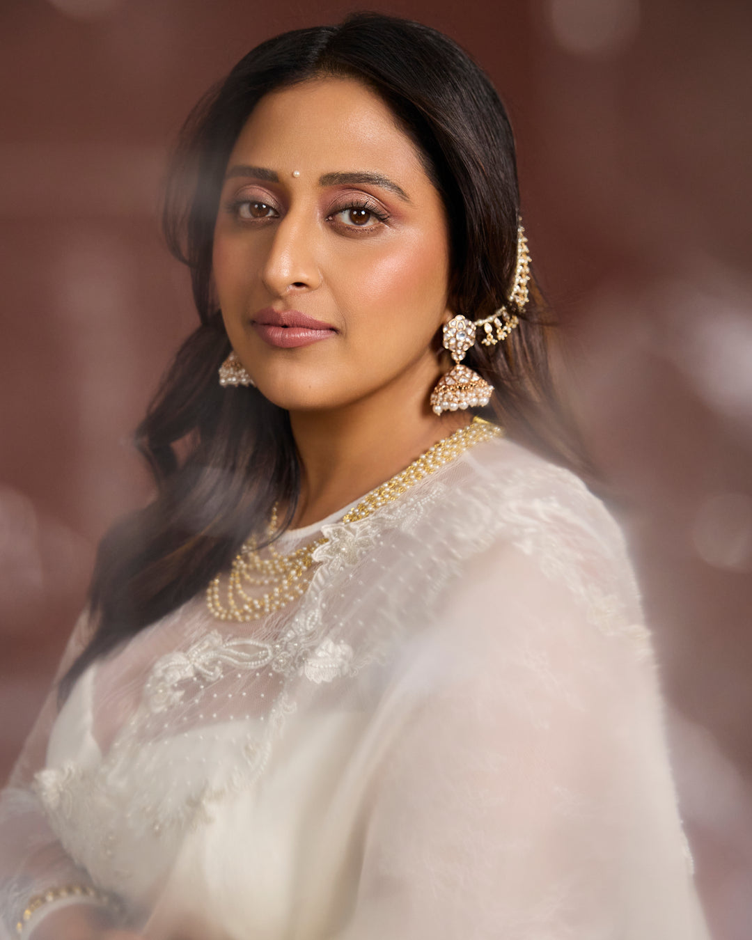 Zina Kundan Earchains