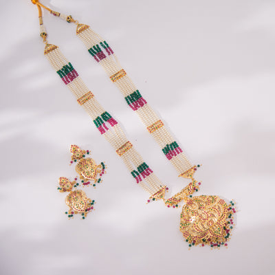 Jadau Long Set