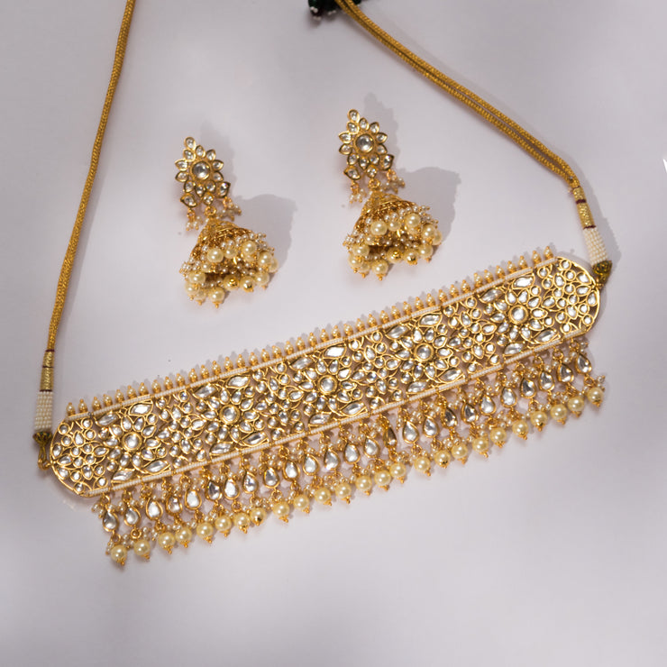 Kundan choker Set