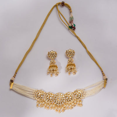 Kundan choker Set zevarbygeeta