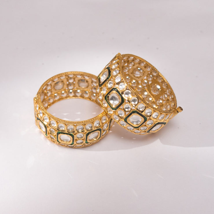 Kundan Bangle zevarbygeeta