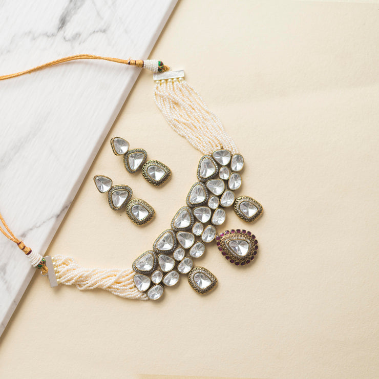 Polki choker set