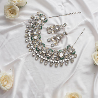 Polki necklace set