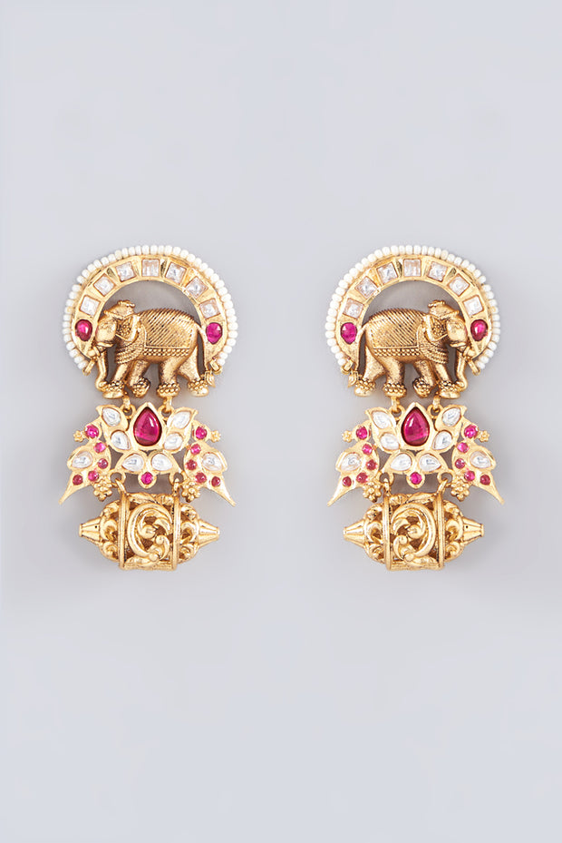 Geetanjali Kundan Earrings